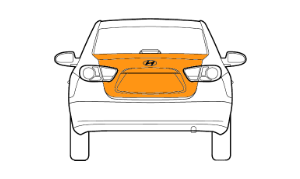 замена багажника hyundai solaris